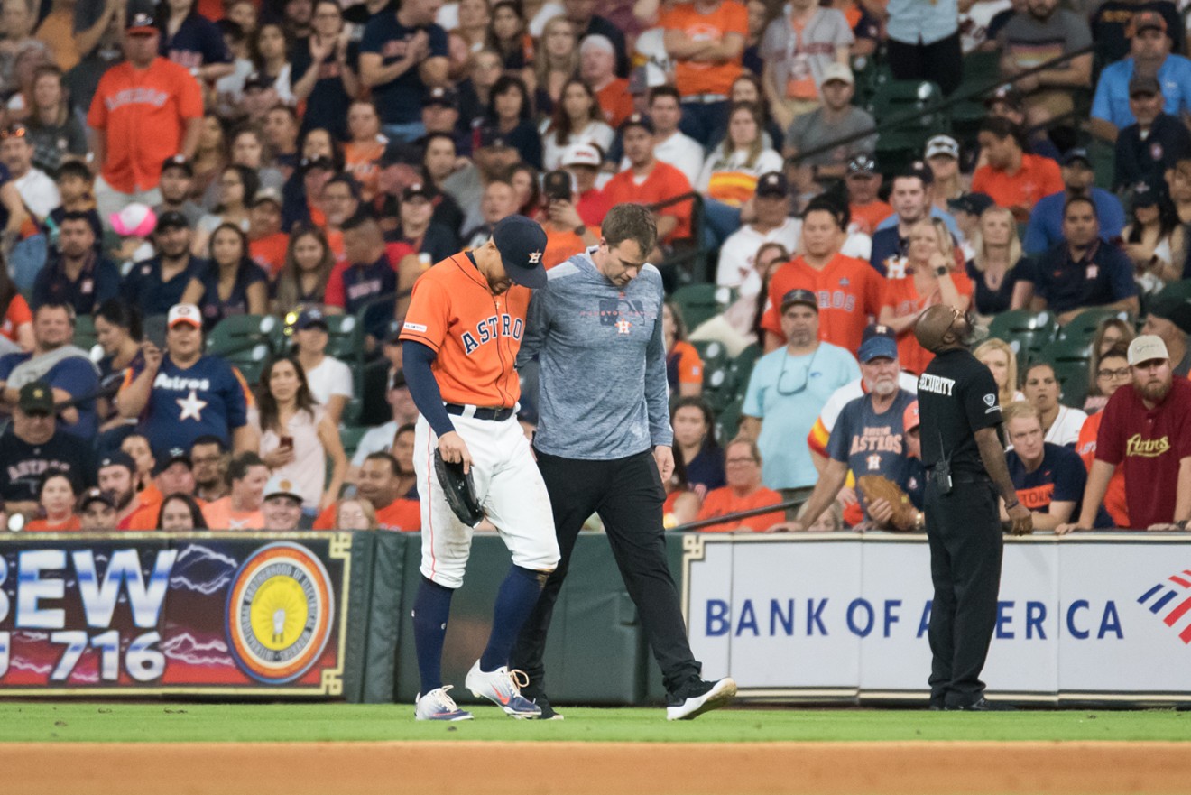 Astros Injury Lists Grows Longer with Correa's Fractured Rib Houston