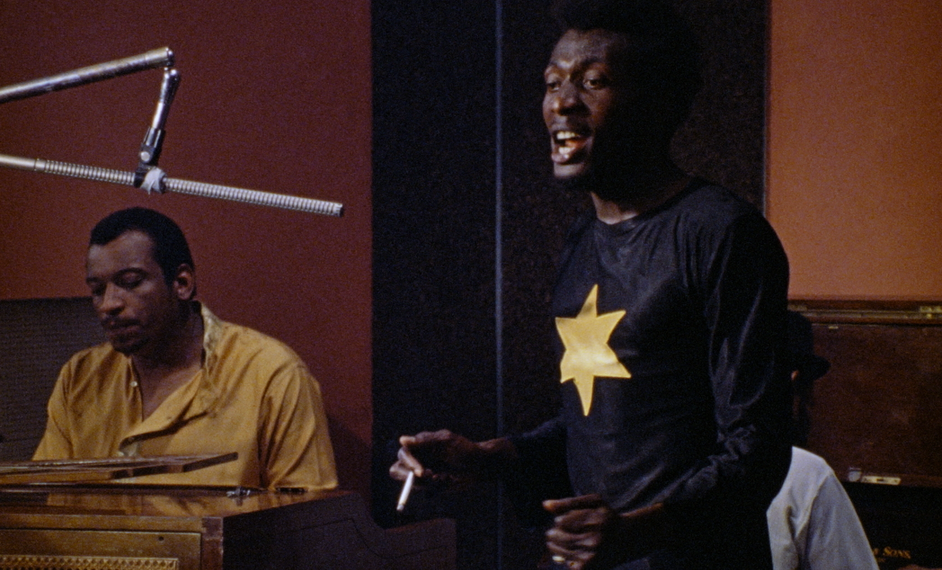 The Jimmy Cliff  recording scene that appears in "The Harder They Come" film is footage of the actual session for the title song.