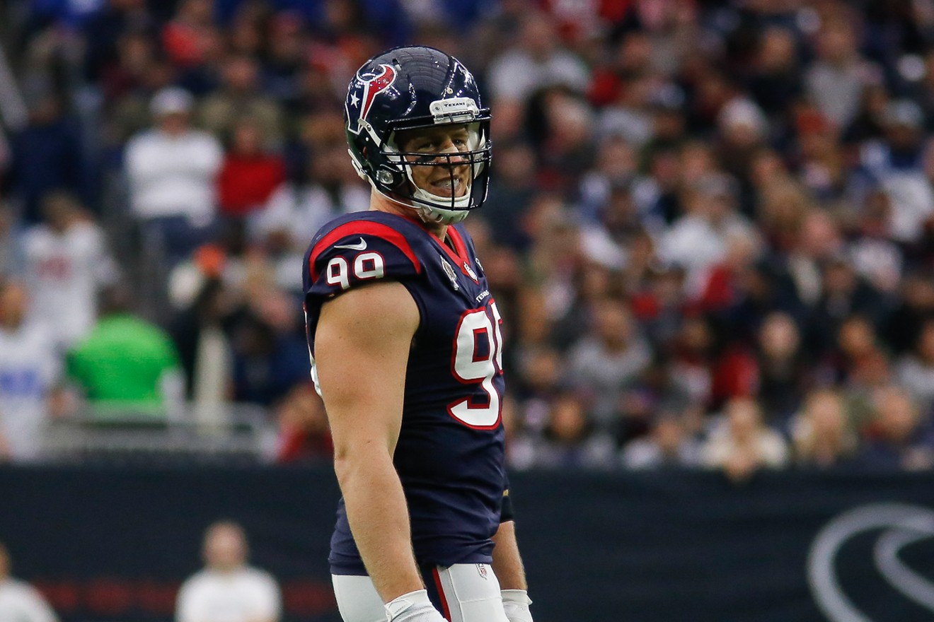 Frustrated J.J. Watt snaps at tweet over struggle trying to watch