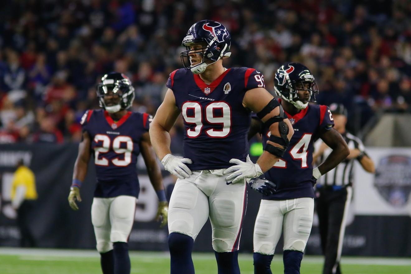 JJ Watt to be released, says 'Can't imagine my life without Texas in it'.  So, Cowboys…