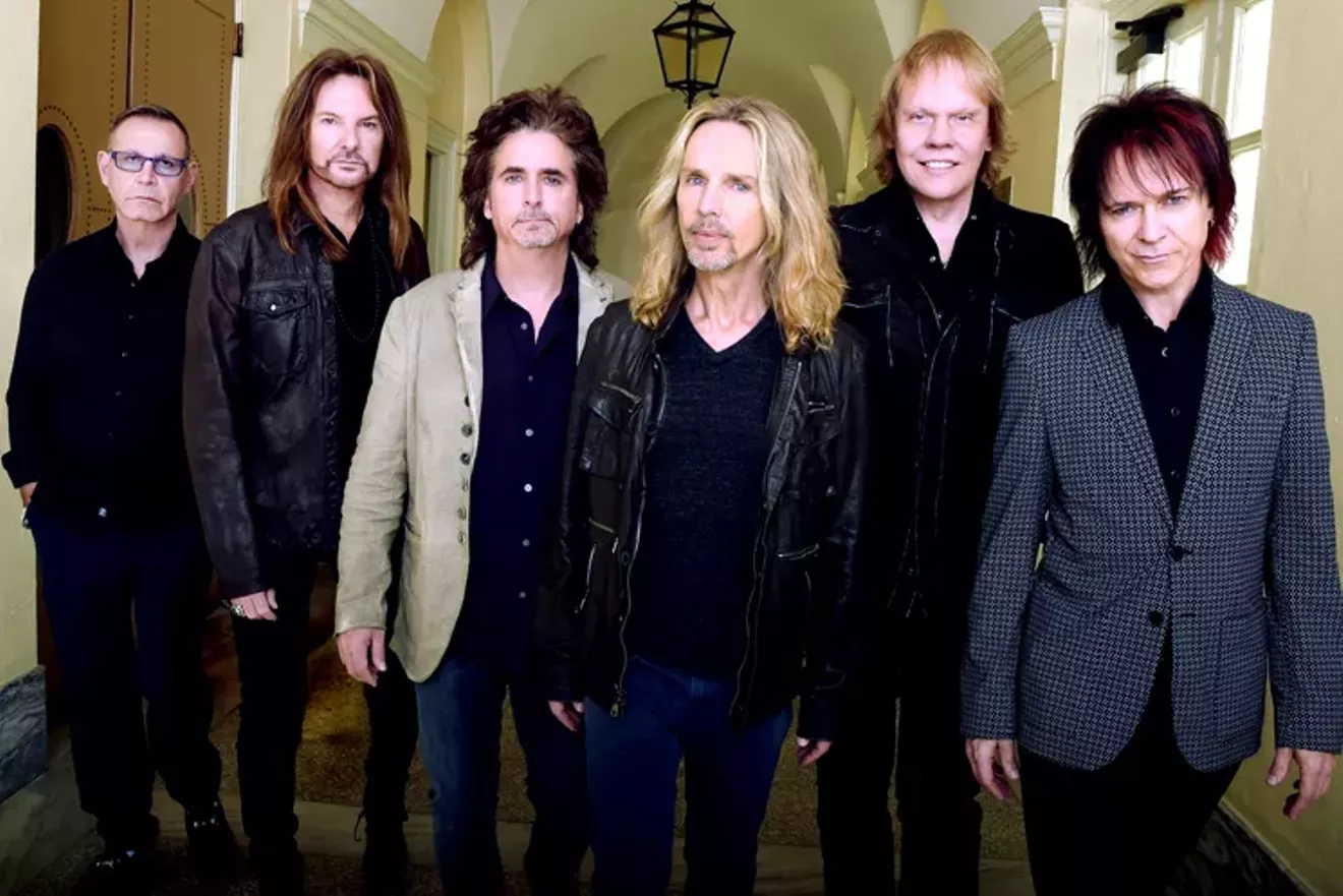 Things to Do: See Styx, REO Speedwagon, and Loverboy at the Woodlands  Pavilion | Houston Press
