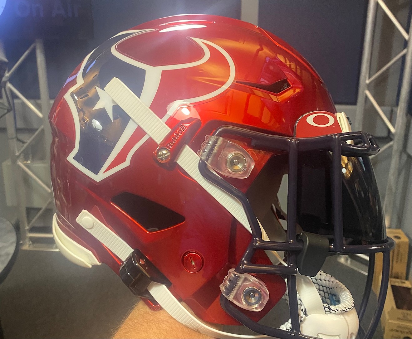 Texans Announce New Battle Red Helmet for November 3rd Home Game
