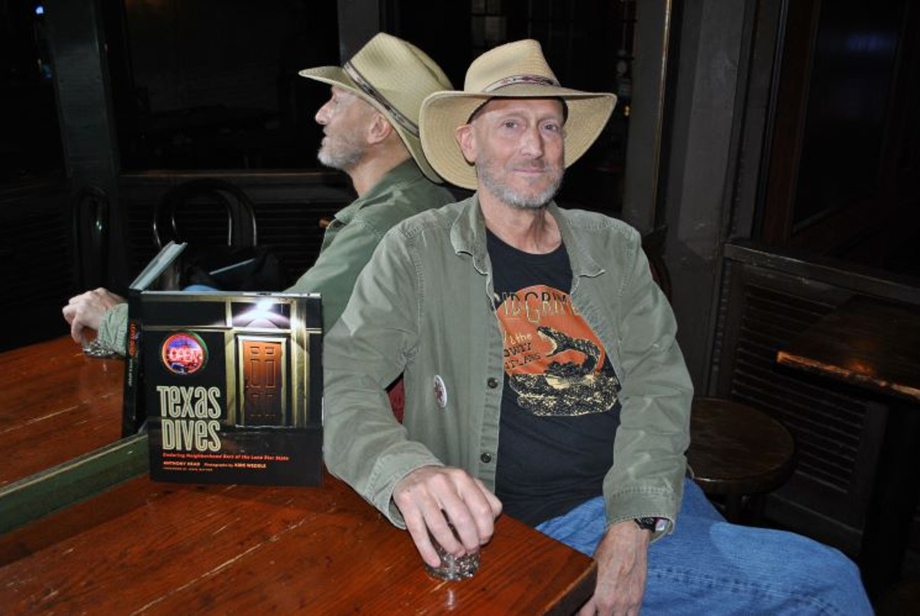 Anthony Head, author of Texas Dives: Enduring Neighborhood Bars of the Lone Star State.