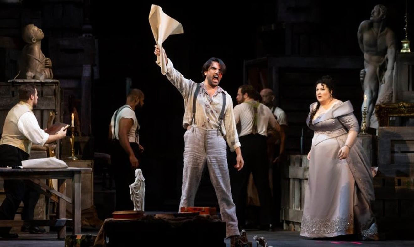 Filled with blood-red emotions: Tosca at Houston Grand Opera