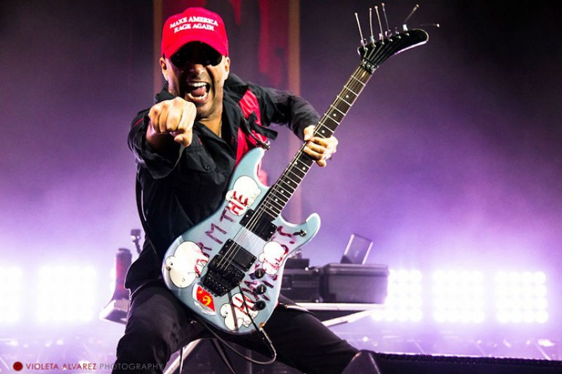 We hope maybe Prophets of Rage have given up on the parody hats.