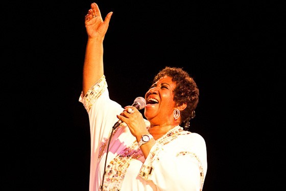 Aretha Franklin in 2014