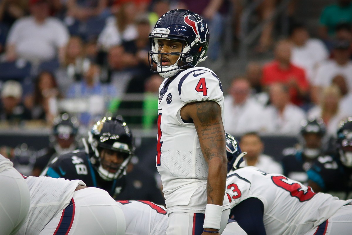 Deshaun Watson was named AFC Offensive Player of the Week for his performance against the Chargers.