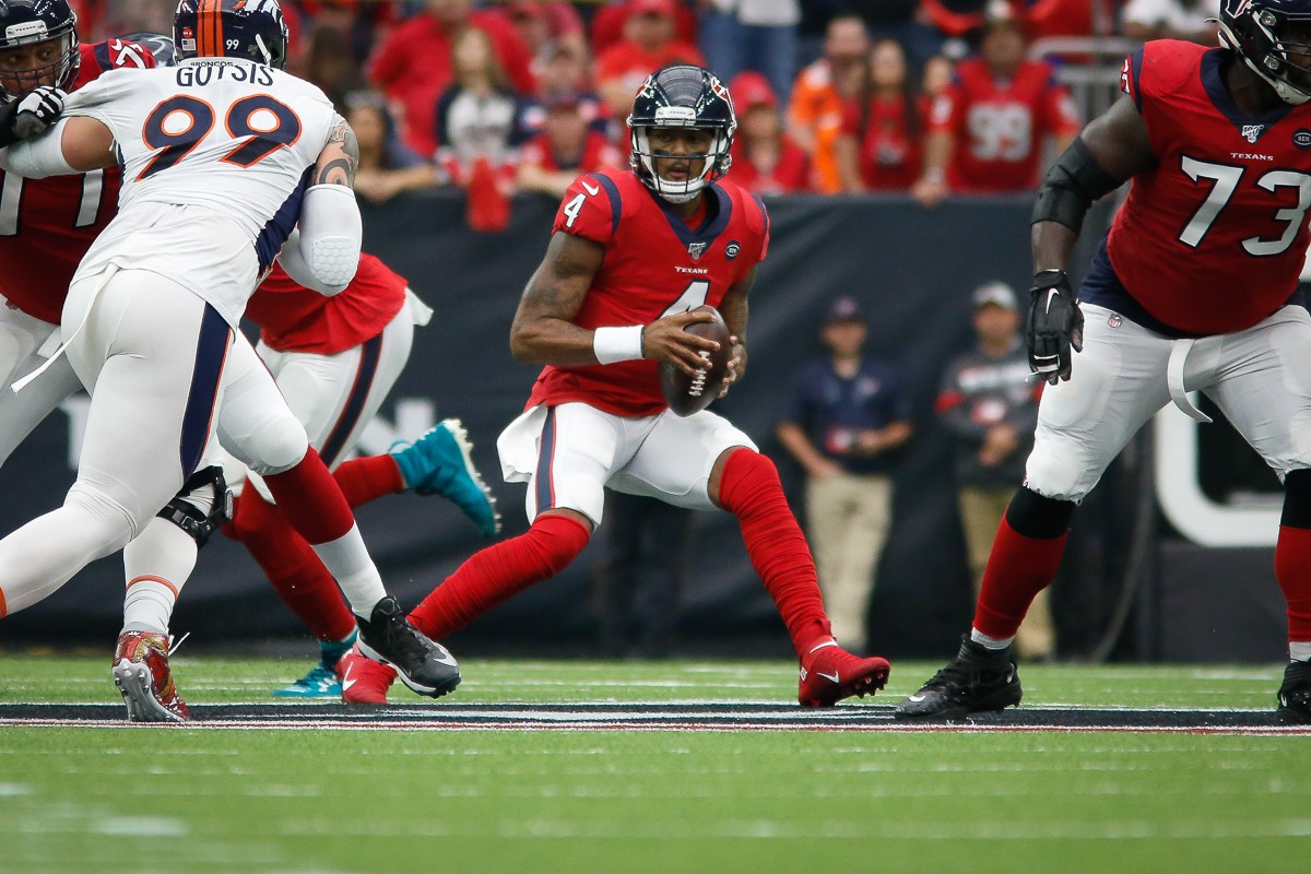 Deshaun Watson had a poor game, and got banged up, but did enough to secure a division title.