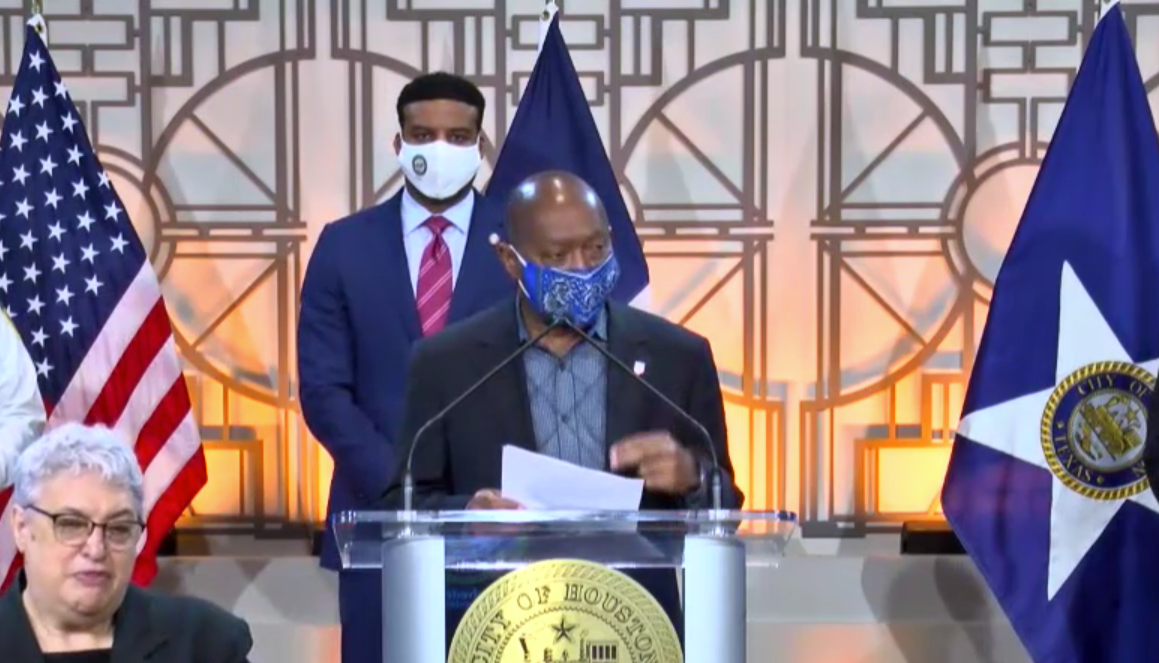 Houston Mayor Sylvester Turner gave an update on COVID-19 Friday afternoon, during which he announced 11 new deaths in the city and thanked New York Gov. Andrew Cuomo for sending testing supplies and personnel.