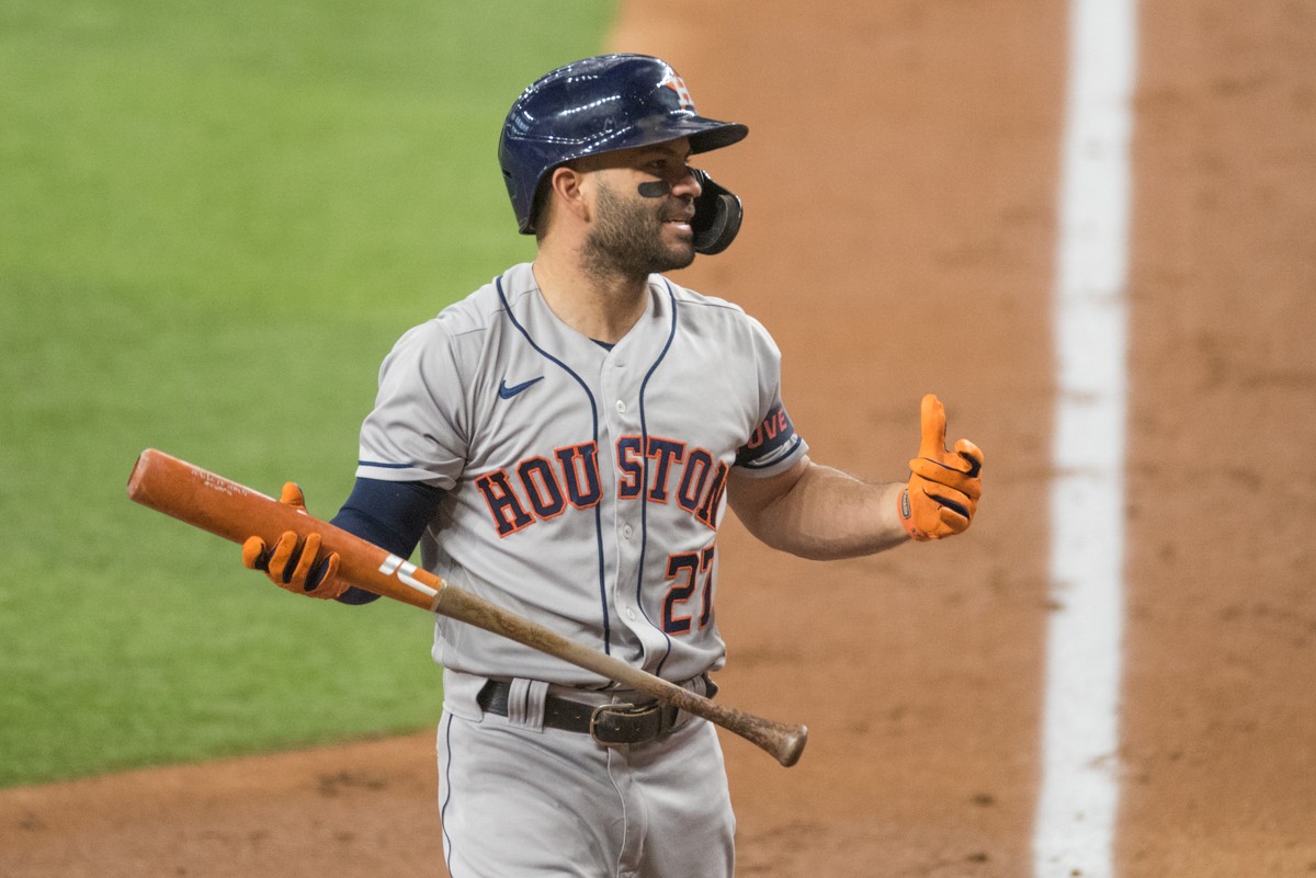 Jose Altuve is among several Astros who still have a chance to start the 2021 All Star Game.