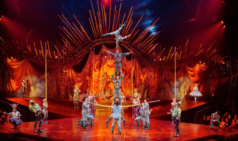 Cirque du Soleil never fails to impress the masses with their feats of fancy.