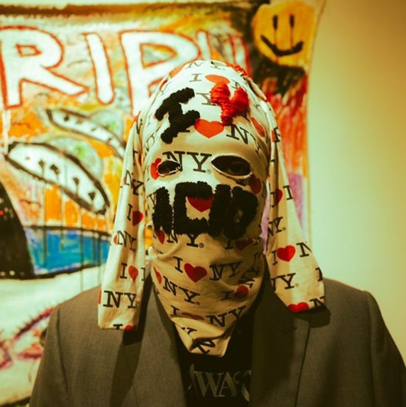 On his debut album, 'Serotonin Dreams,' masked alternative artist