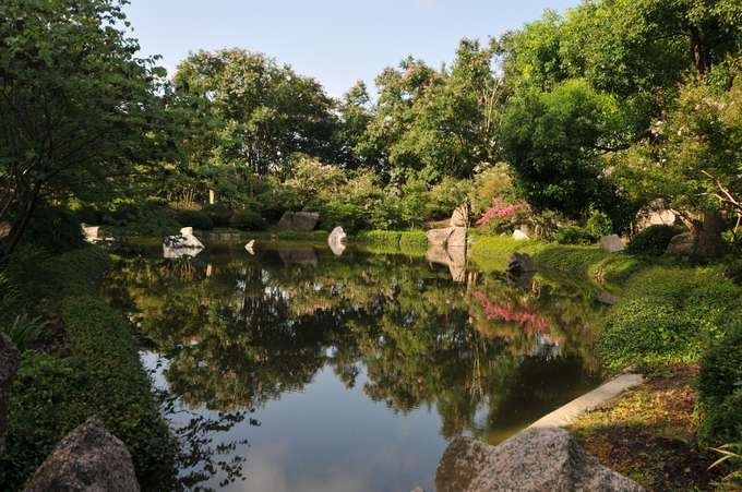 Japanese Garden in Hermann Park