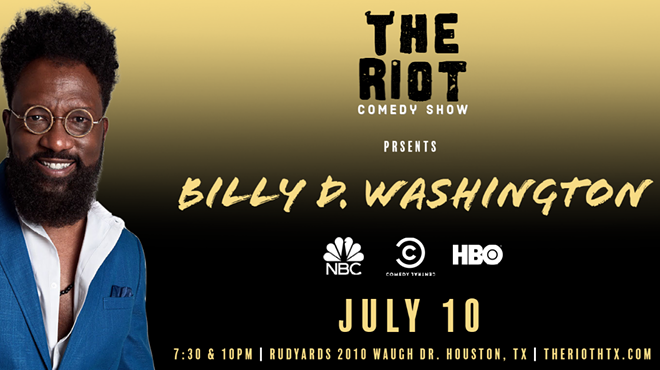 The Riot Comedy Show presents Billy D Washington