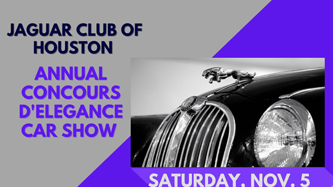 The Jaguar Club of Houston’s Annual Concours D’Elegence Car Show