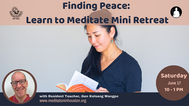 Learn to Meditate with Buddhist monk, Gen Kelsang Wangpo