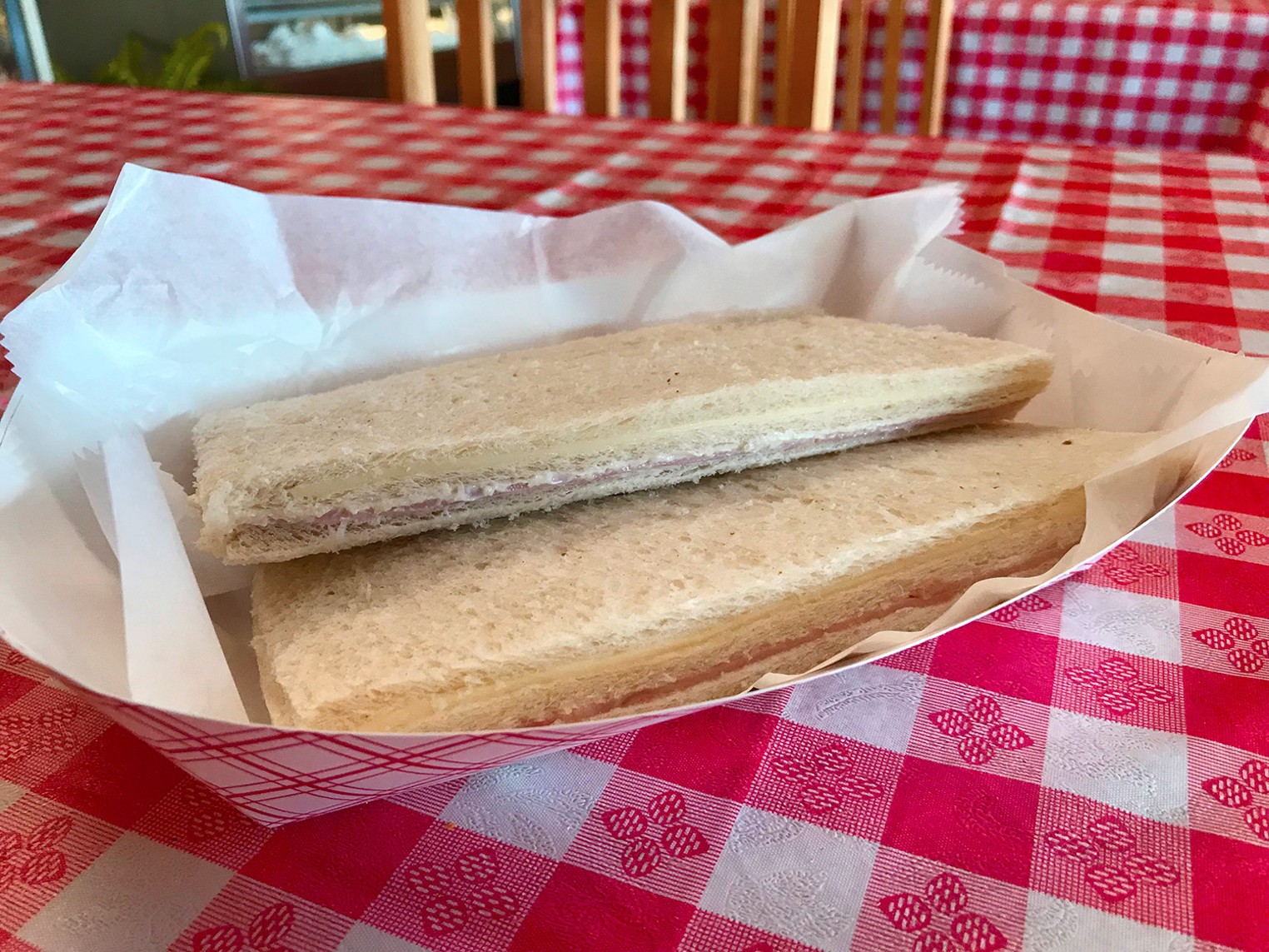 Best Sandwiches: Jamón Queso Sandwich Miga at Manena's Houston Press