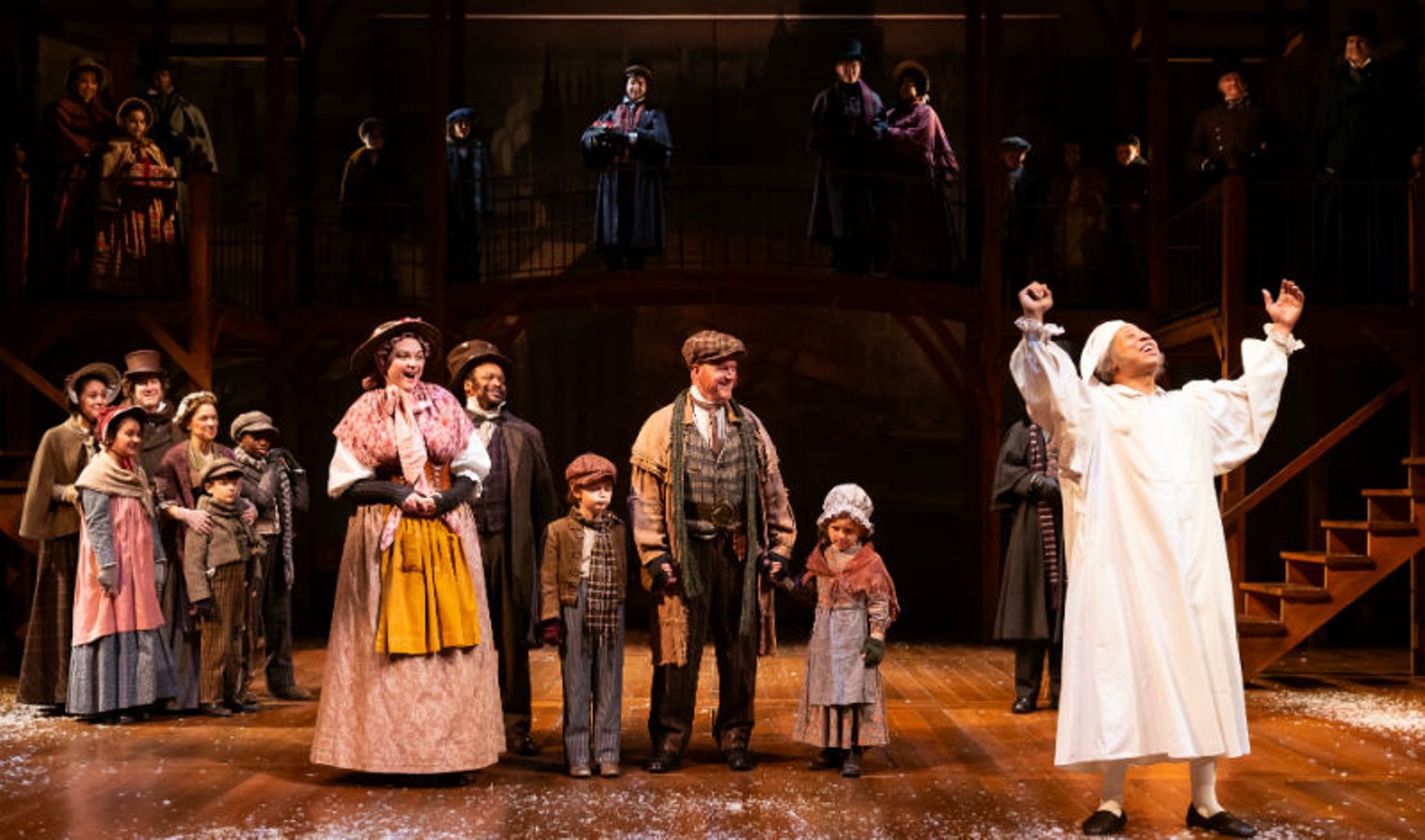 Review A Christmas Carol at the Alley Theatre Houston Press