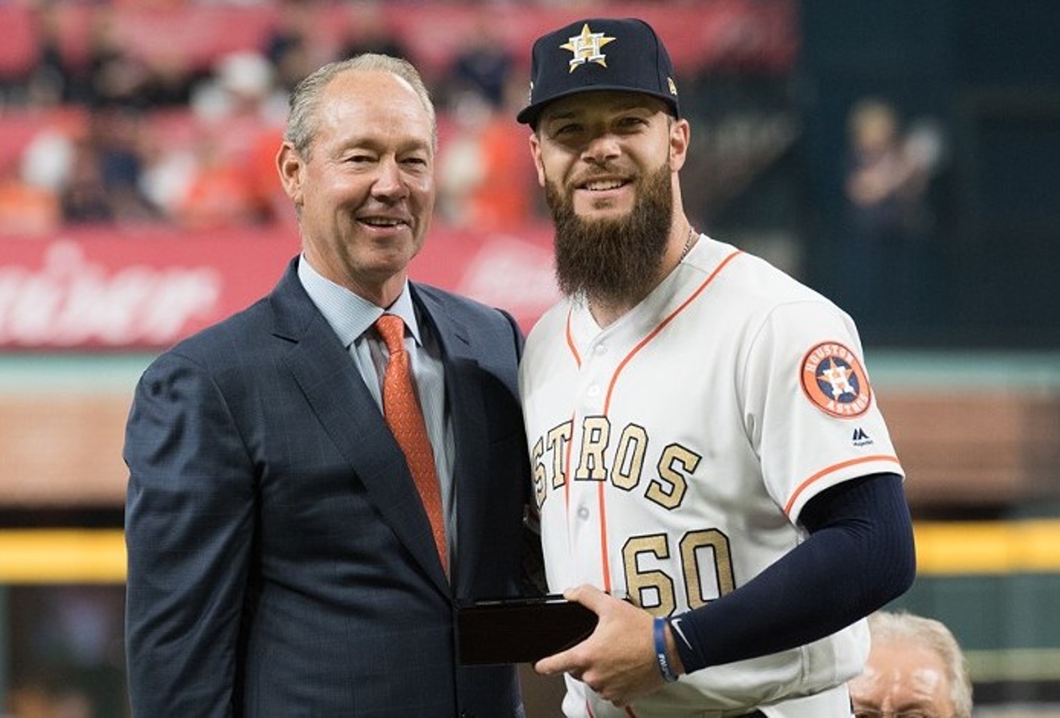 Astros pitcher joined media, asked Dallas Keuchel funny question