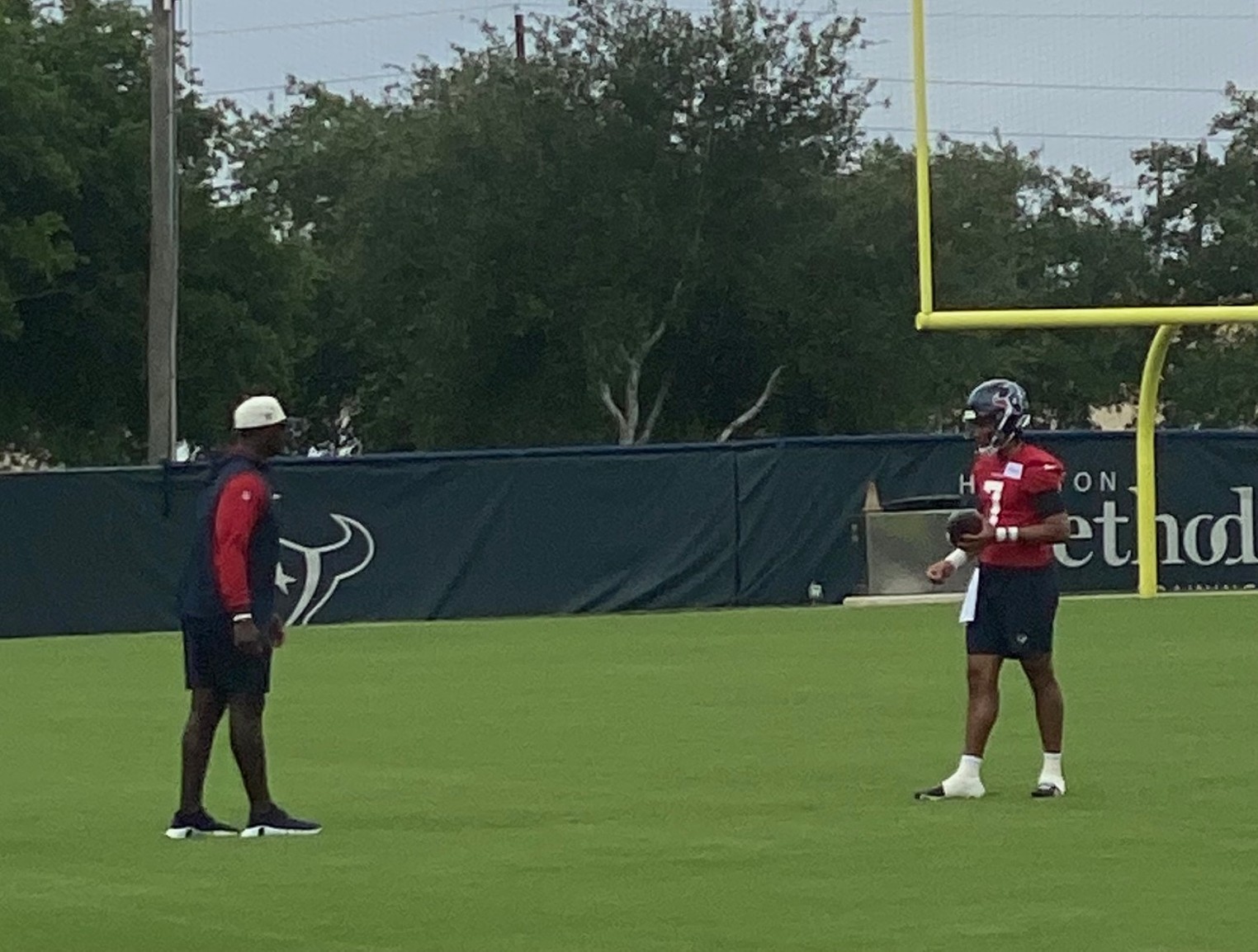 The Texans welcomed back a pair of key contributors Wednesday, C.J. Stroud  said he's feeling good, and the matchup with Jacksonville will feature a QB  with a quick release.