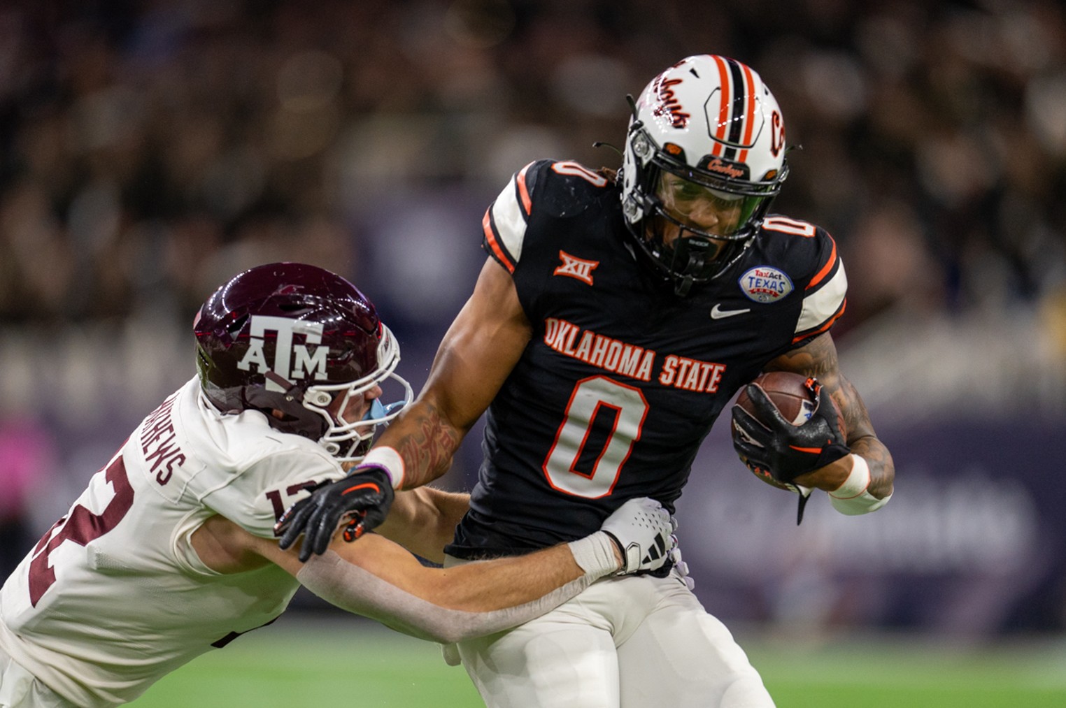 Texas A&M Loses to Oklahoma State in 2023 TaxAct Texas Bowl Houston Press