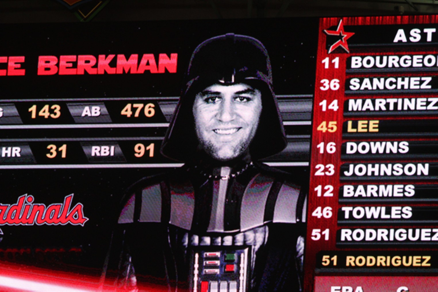 Star Wars Night With the Astros