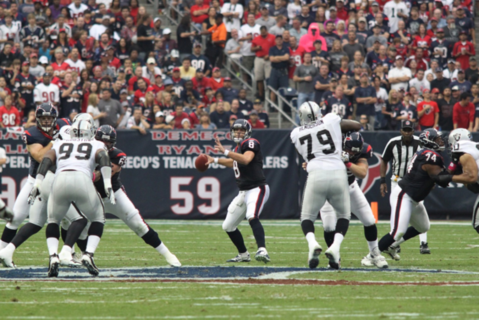 Oakland Raiders beat Houston Texans 25-20 day after Al Davis' death -  Deseret News