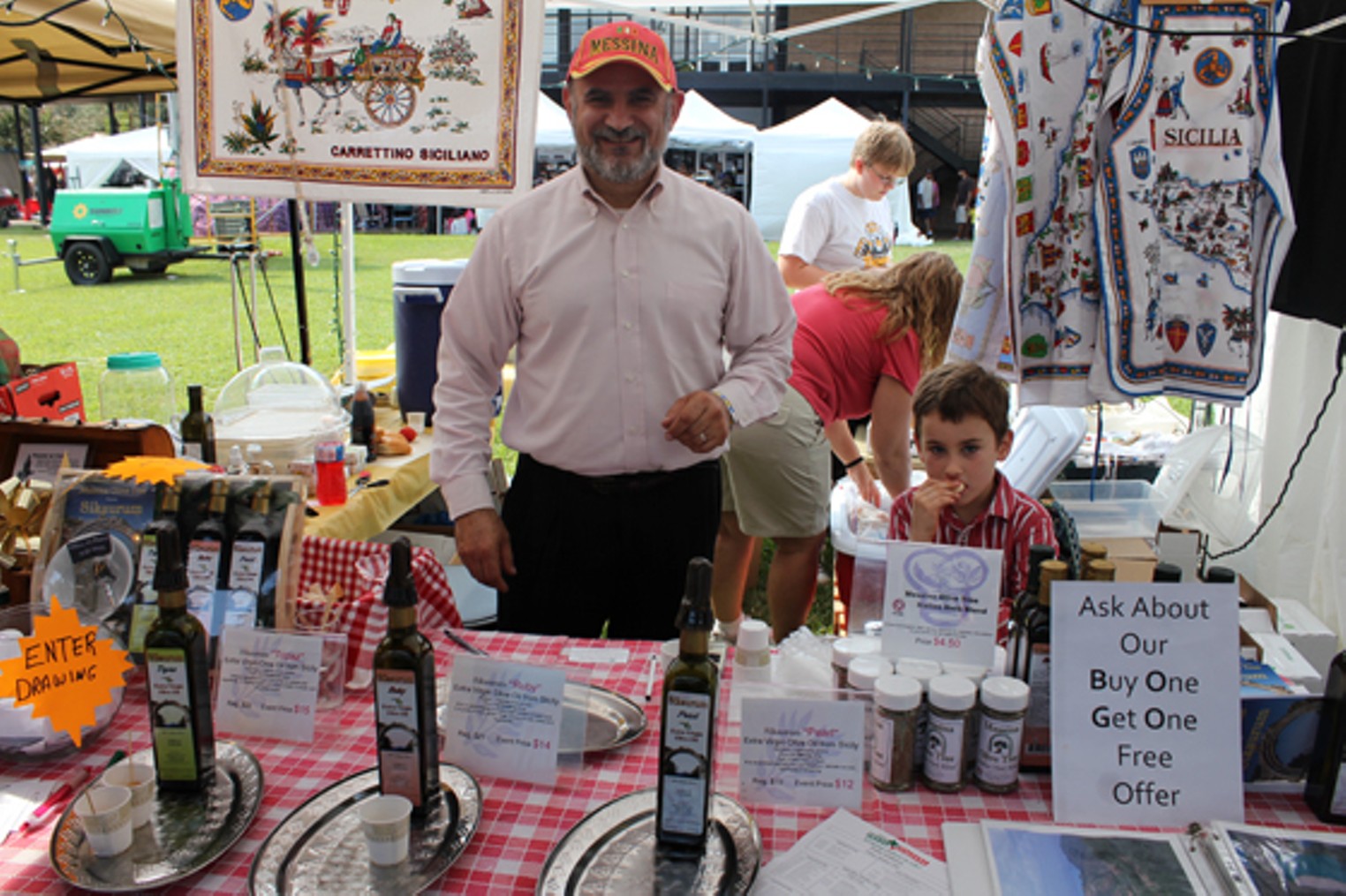 Red, Green and White at Festa Italiana Houston Houston Press The