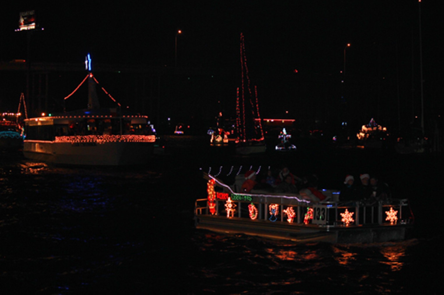 All Aboard Kemah Christmas Boat Parade Houston Houston Press The