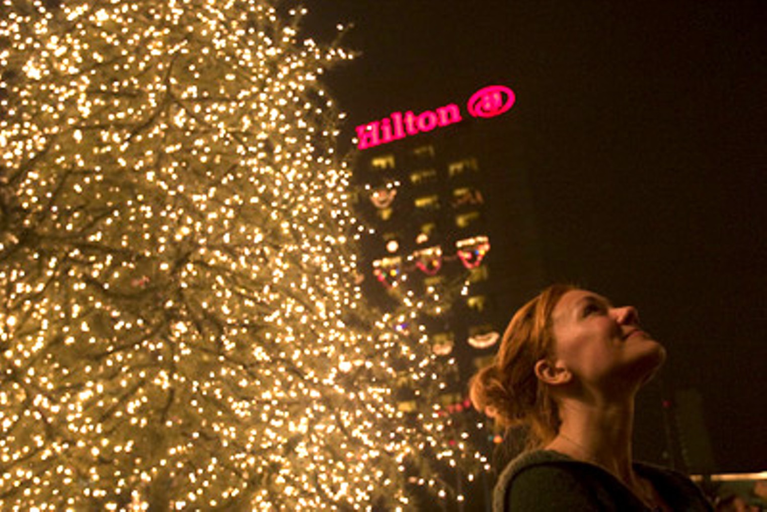 Uptown Holiday Lighting on Post Oak Boulevard Houston Houston Press