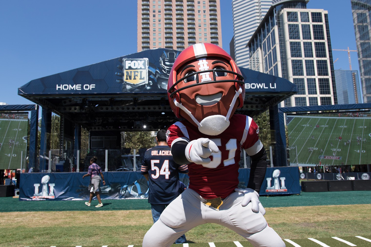 Live From Super Bowl LI: Fox Sports Presence at Discovery Green