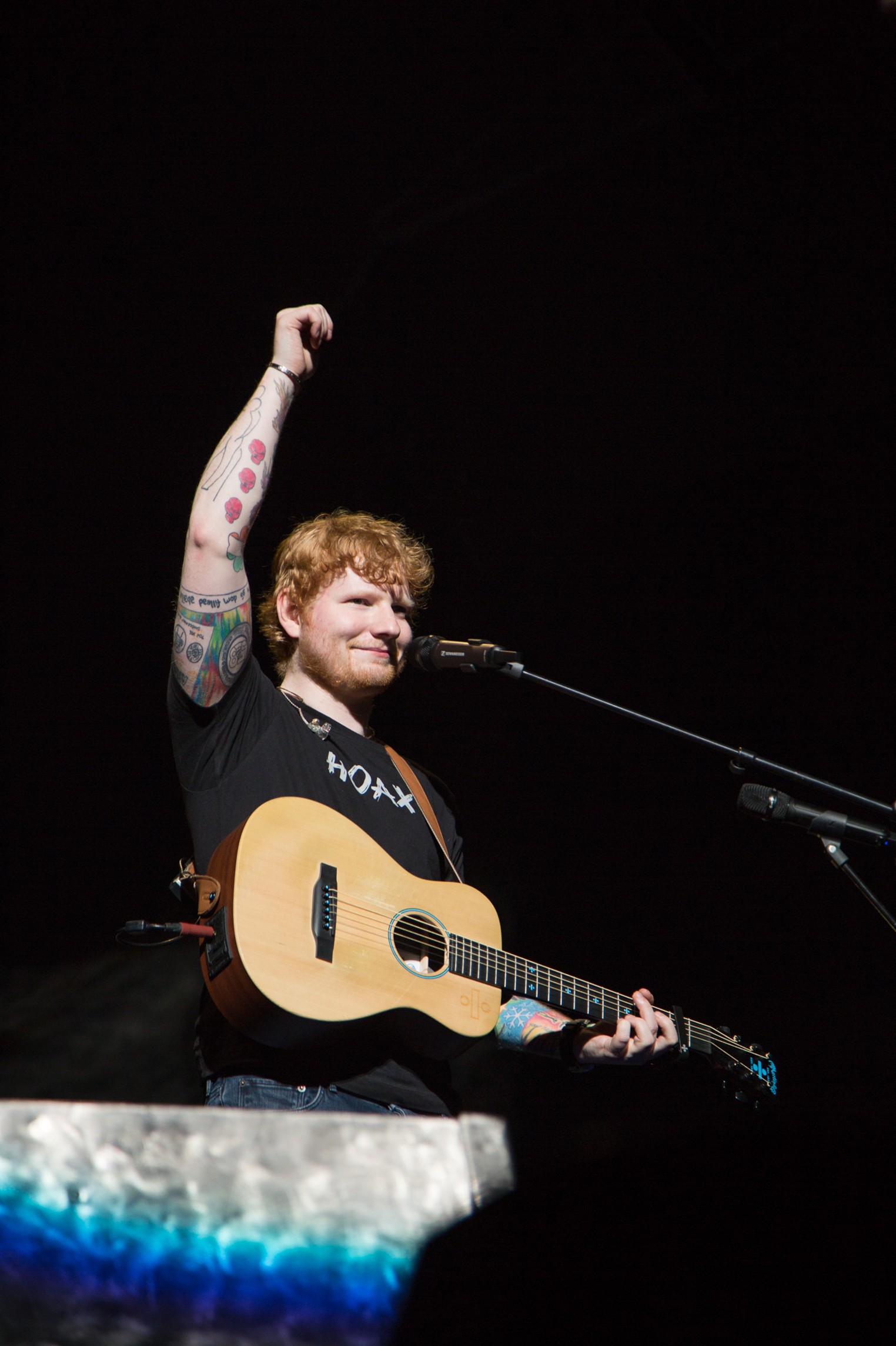 Awardwinning Global Megastar Ed Sheeran Sells Out Toyota Center