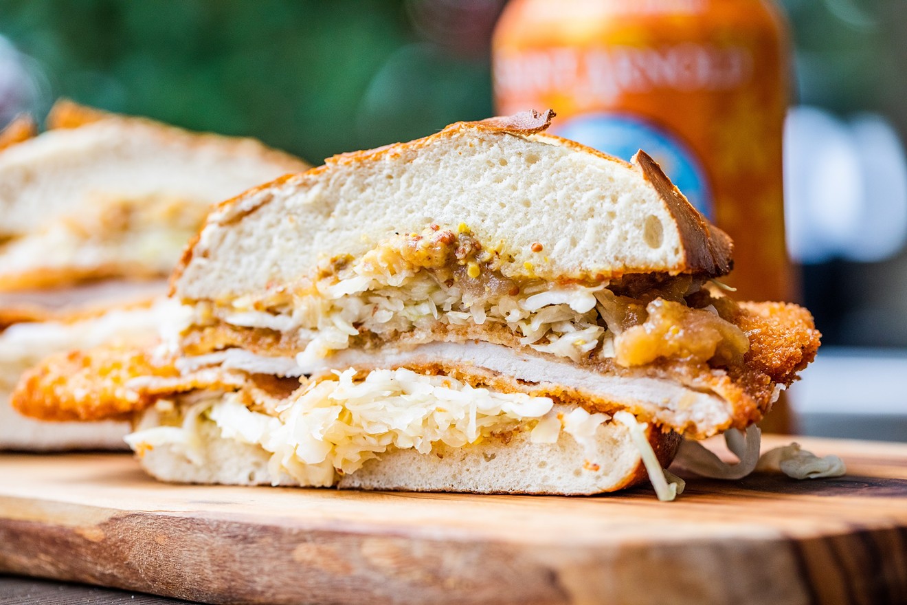 The Octoberfest-inspired Brock’s Schnitzelfest is Antone's latest sandwich for October.