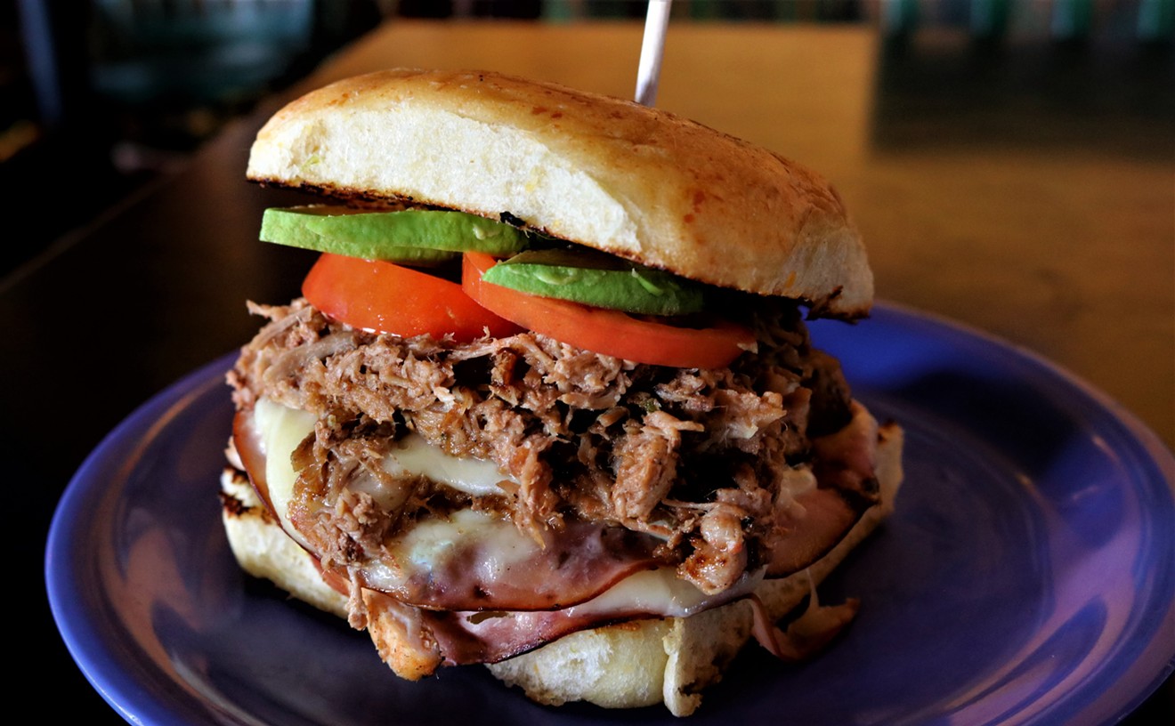 Select Berryhill loctions have introduced the massive Torta Cubana.