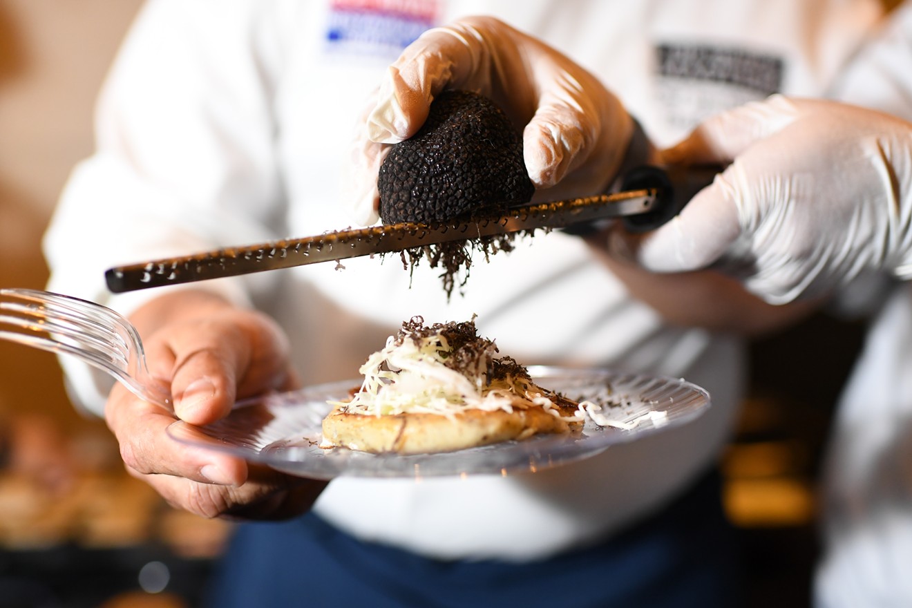 Watch and taste at top local chefs compete to create the most delectable black truffles dish.