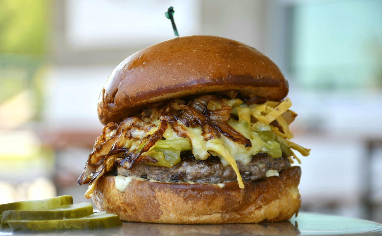 Rodeo Goat's "Hatch Me if You Can" burger returns for its Battle of the Burger competition for a limited time.