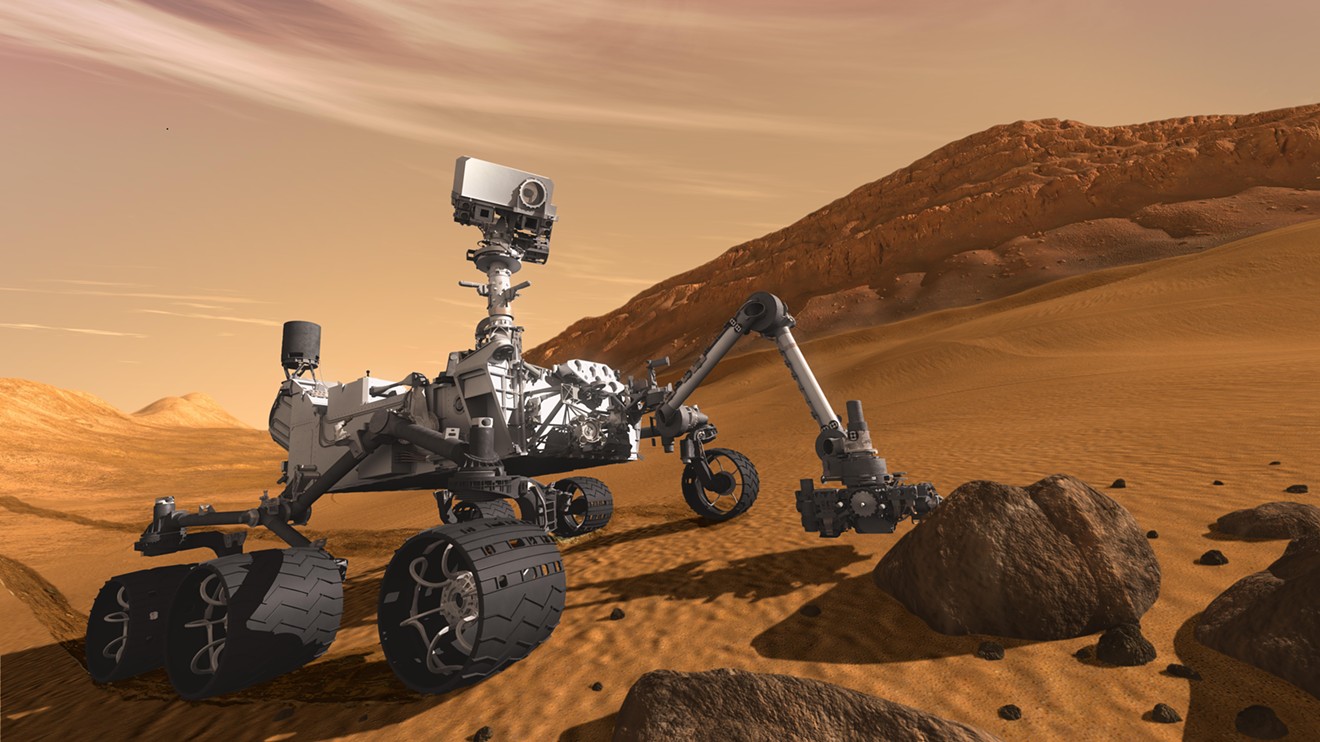 Curiosity was built to explore the possibility of life on Mars.