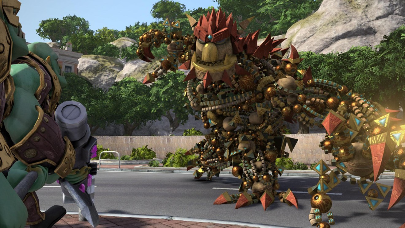 I like to pretend Knack is made of the remains of all the sentient bricks Mario destroys in his games