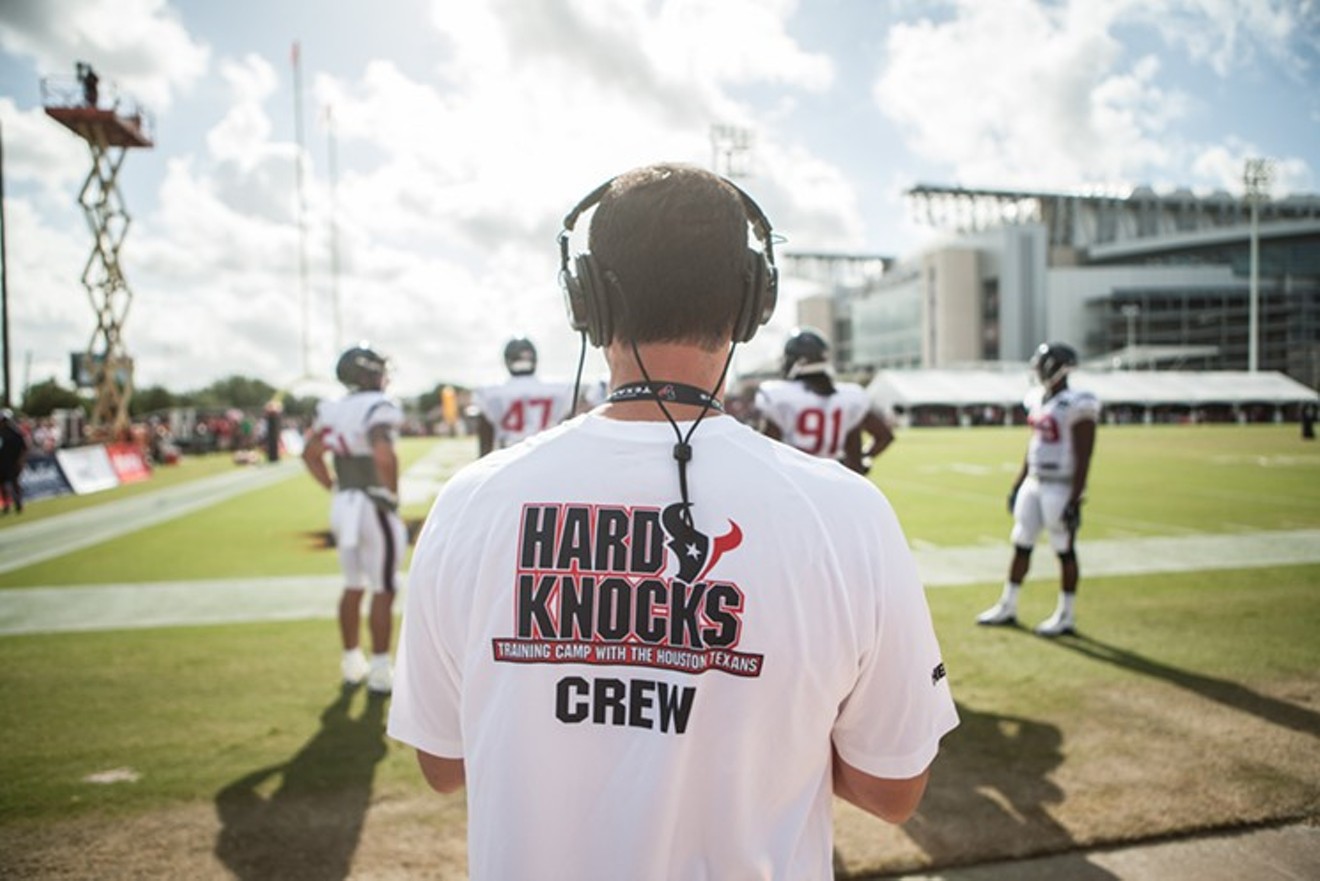 There are only three teams in the NFL who are not allowed tot run down "Hard Knocks" intruding on their training camp.