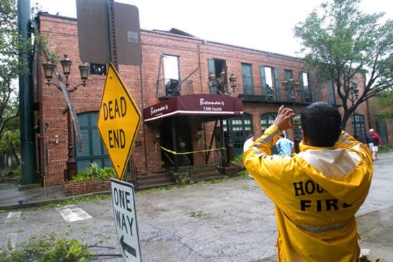 In 2009, Hurricane Ike caused a fire to gut Houston landmark Brennan's.