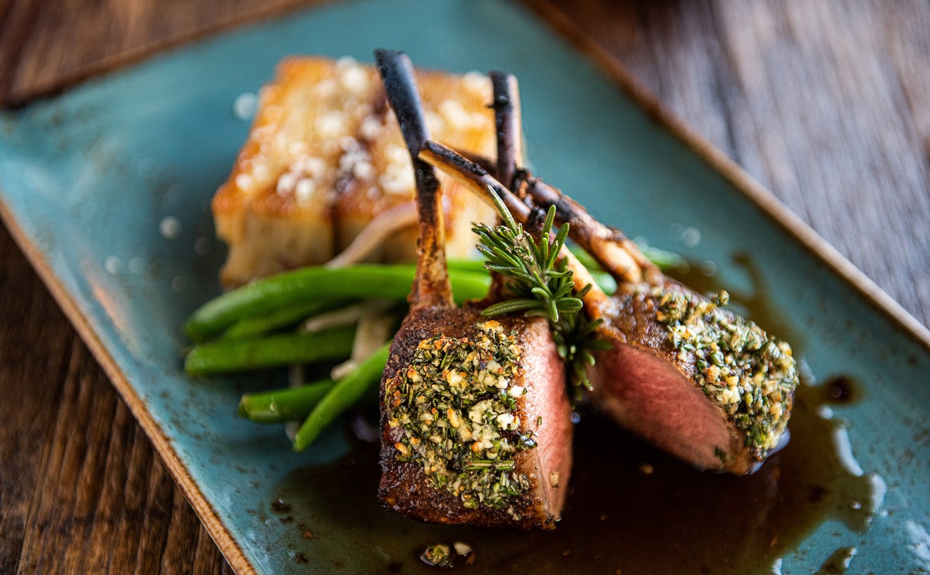 CRU's three-course Easter Brunch rocks rack of lamb, creme brulee and more.