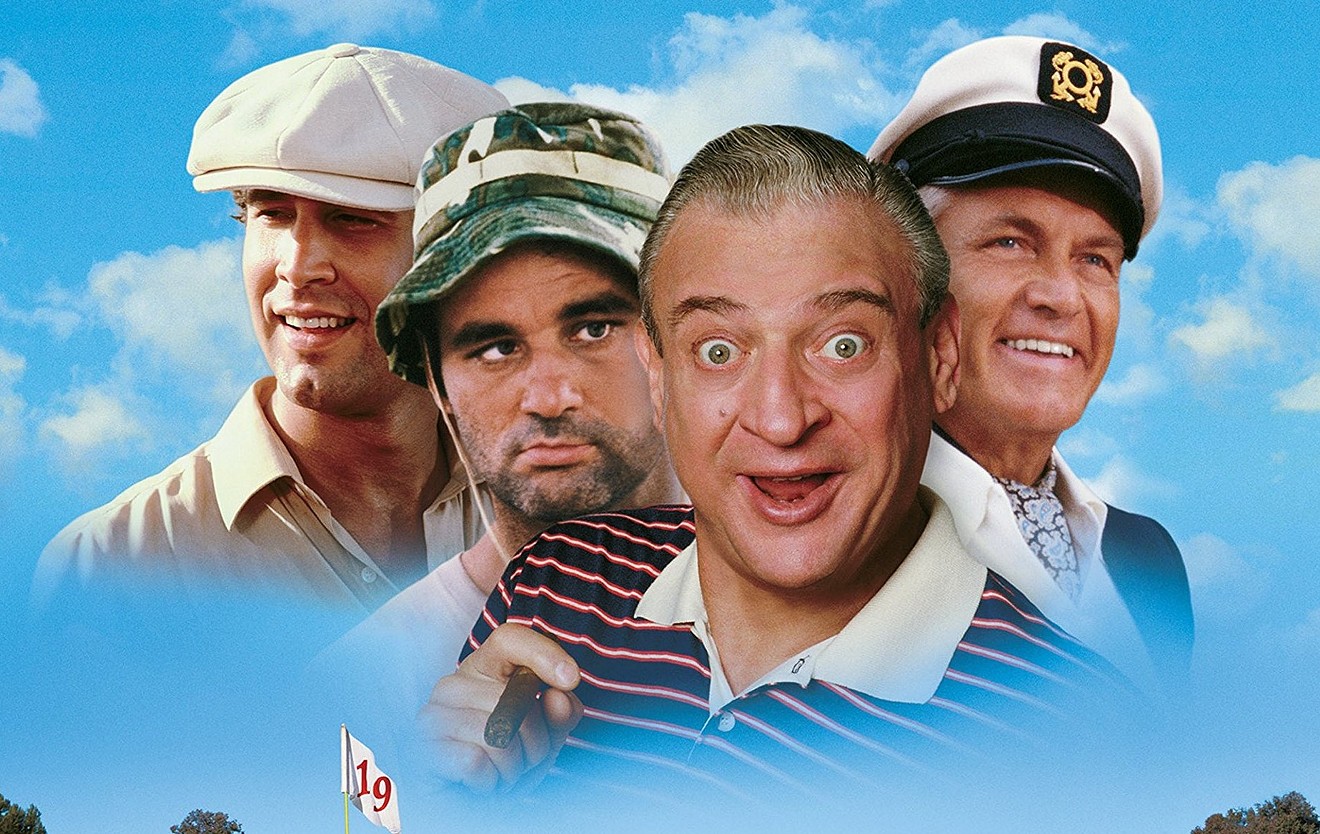 The original script for 1980's "Caddyshack" was mostly about the teenaged caddies, but slowly became a vehicle for adult stars Chevy Chase, Bill Murray, Rodney Dangerfield, and Ted Knight.