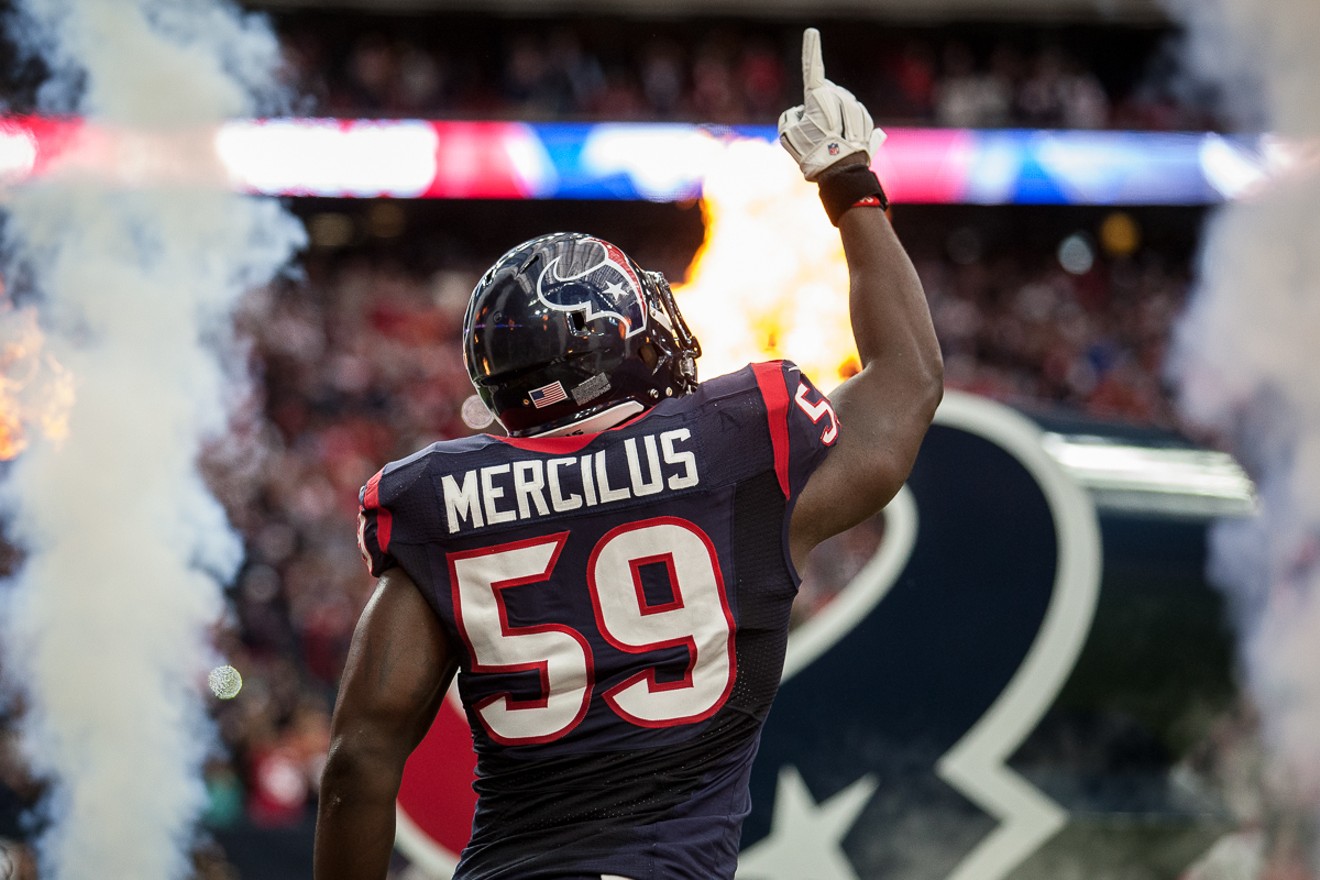 Whitney Mercilus horrific contract extension looks like it will be shortened down to one more, very expensive season.