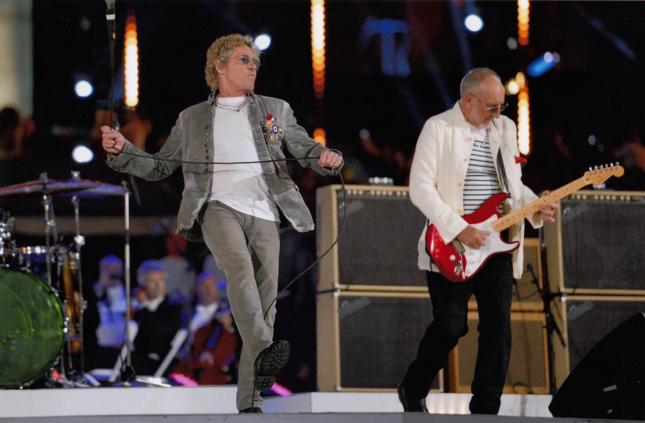 Roger Daltrey and Pete Townshend of the Who perform at the closing ceremony of the 2012 London Olympics. Their 50+ year professional relationship wasn't always harmonious.