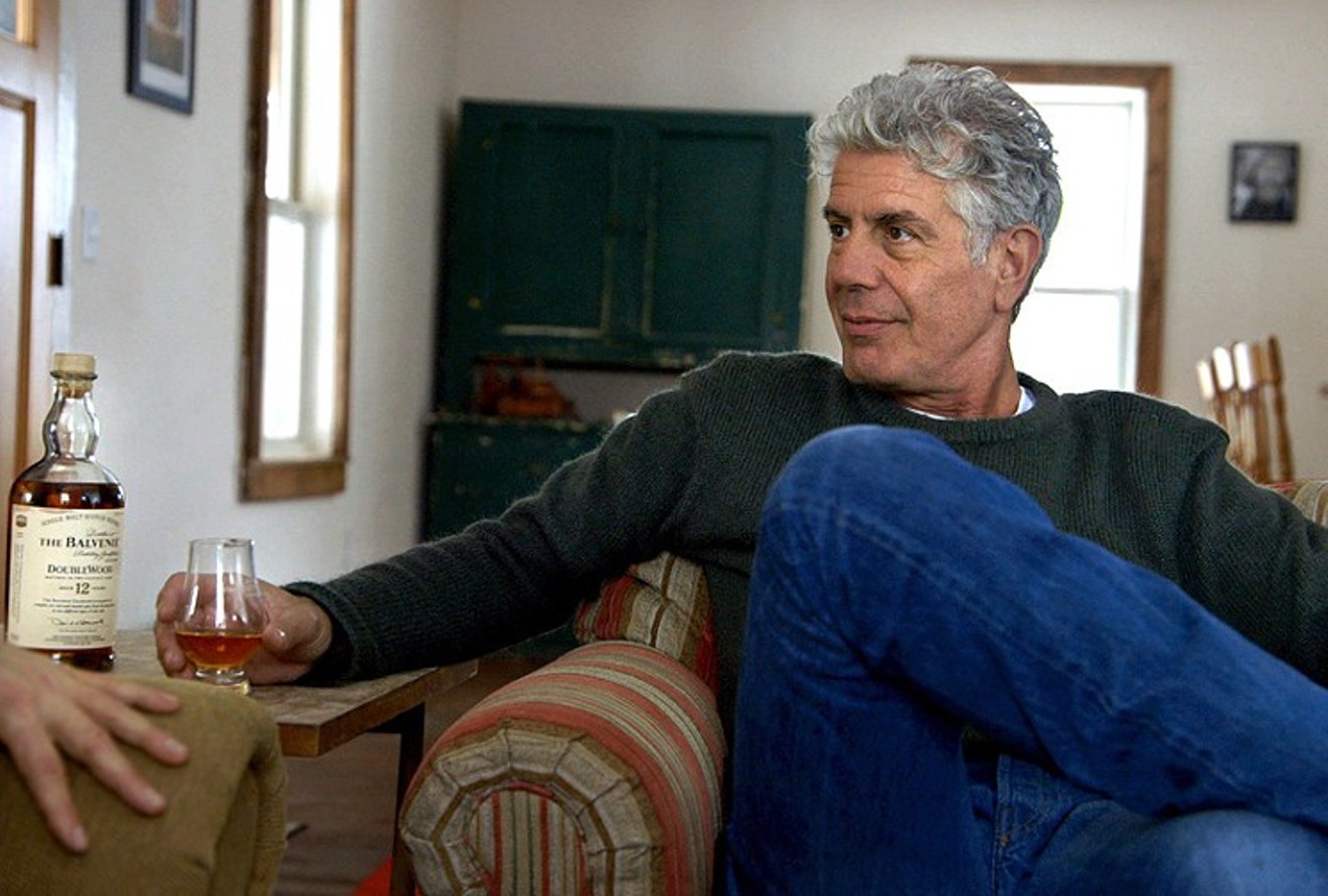 Anthony Bourdain in 2015 when he toured to support The Balvenie Rare Craft Collection
