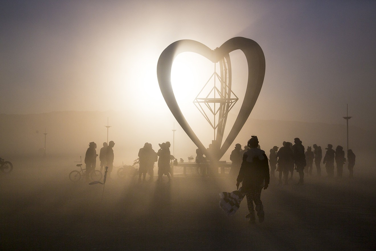Dust storms, they're not just for Burning Man anymore.