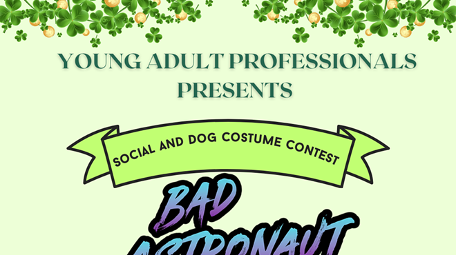 Image: Young Adult Professionals March Social and Dog Costume Contest