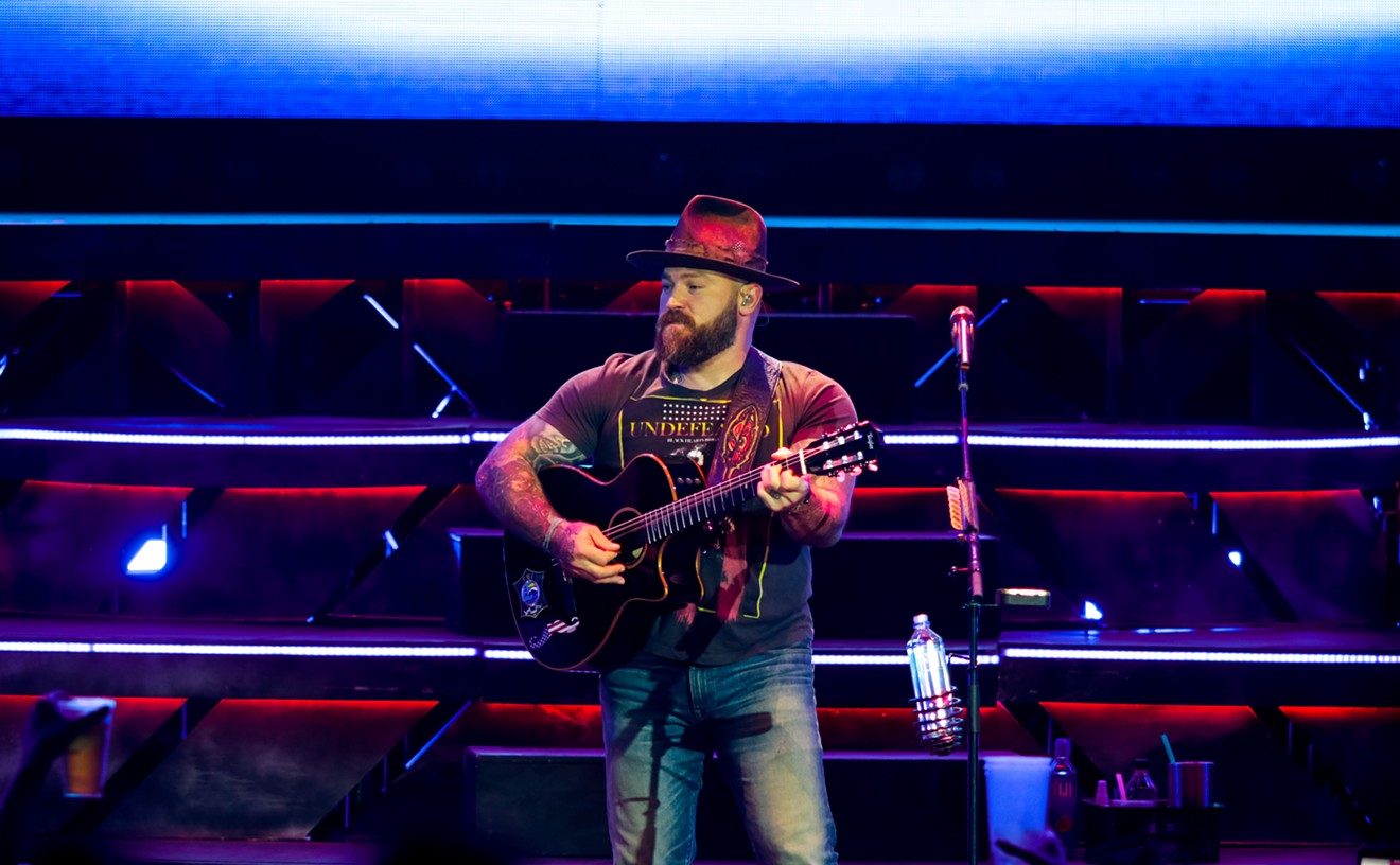Zac Brown and his band provided a packed Woodlands pavilion an extended finale to The Owl Tour.