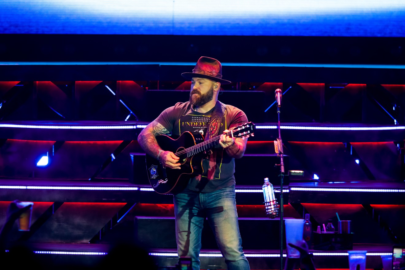 Zac Brown and his band provided a packed Woodlands pavilion an extended finale to The Owl Tour.